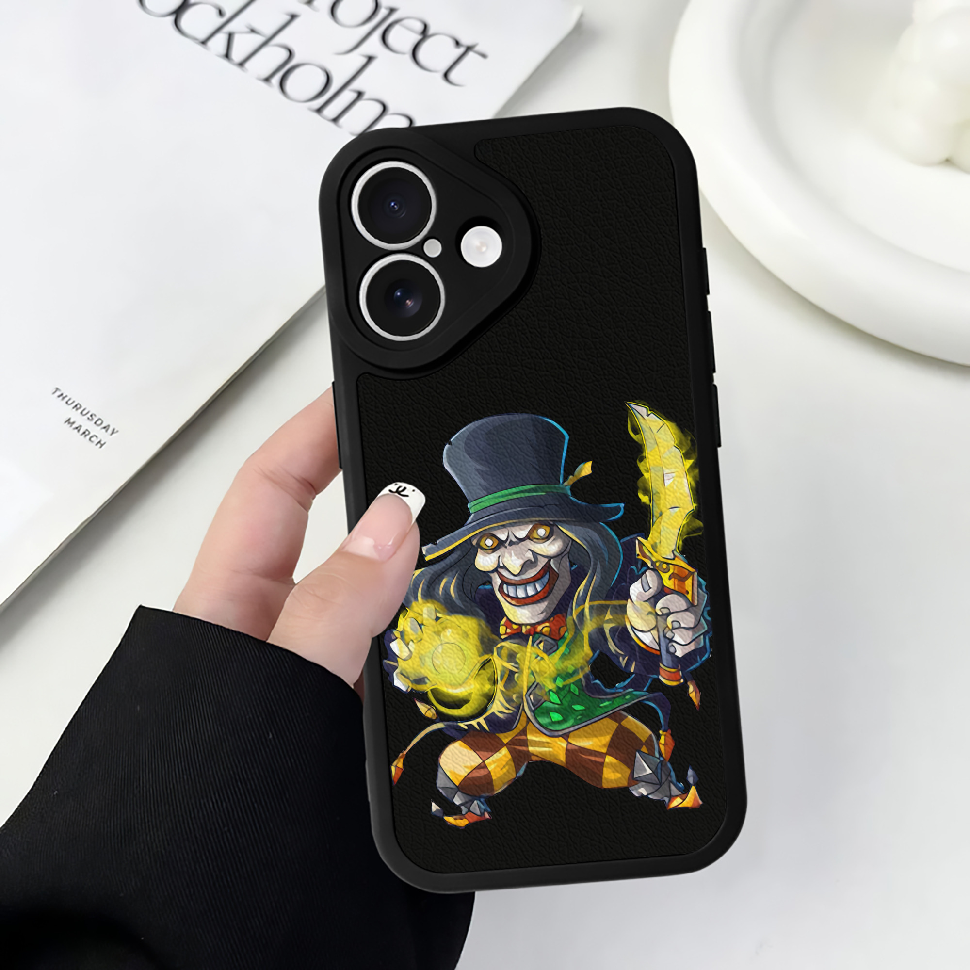（画像用） リーグ・オブ・レジェンド League of Legends LOL 【iPhone 16シリーズ対応】シリコンスマホケース（レザー調） 材質：シリコン